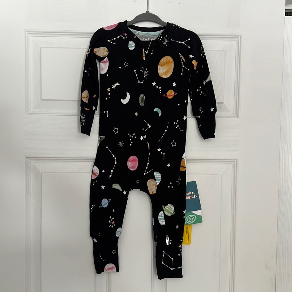 NWT Loulou lollipop organic cotton sleeper 6-12m